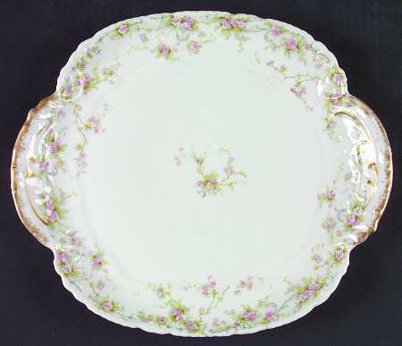 Schleiger 142e Handled Cake Plate