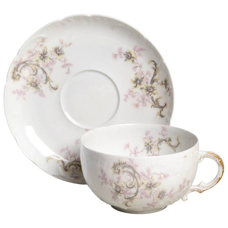 Schleiger 143d Oversized Cup & Saucer Set