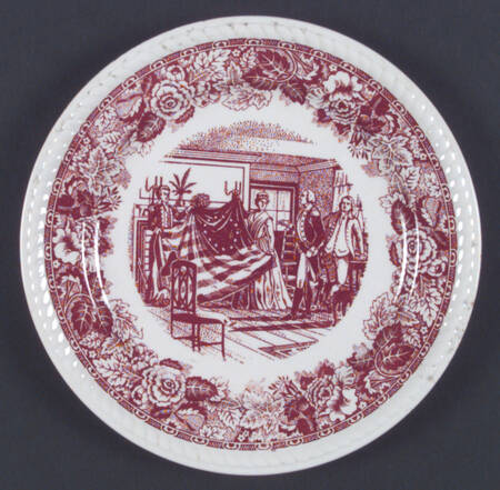 Historical America Red (Smooth) by Homer Laughlin 