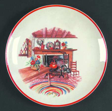 Colonial Kitchen (Rhythm, Redband) by Homer Laughlin 