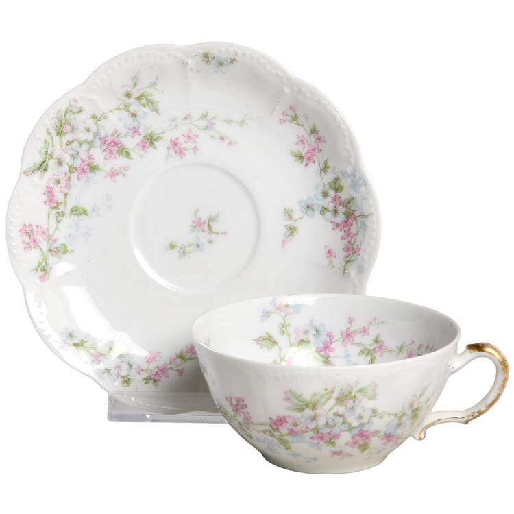 Schleiger 455i Flat Cup & Saucer Set