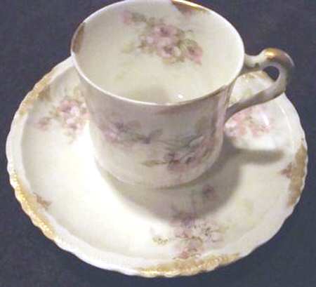 Schleiger 162 Chocolate Cup & Saucer Set