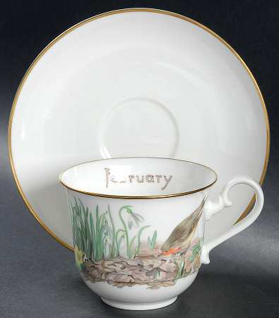Country Diary of An Edwardian Lad Flat Cup & Saucer Set