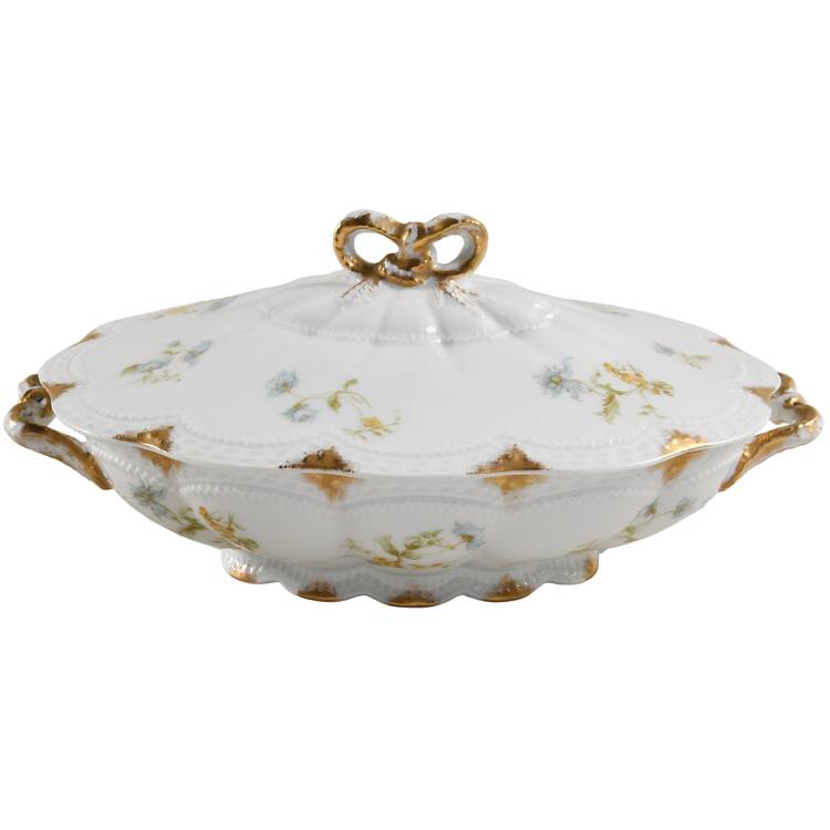 Schleiger 221L Oval Covered Vegetable