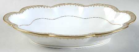 H1311 10" Oval Vegetable Bowl