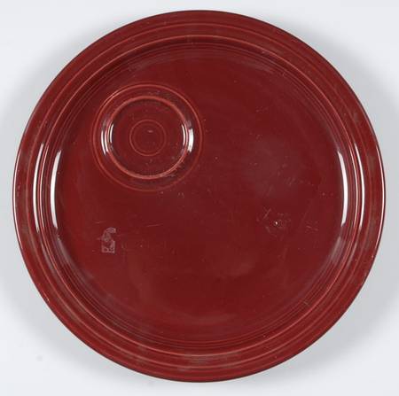 Fiesta Cinnabar (Intro 2000) Snack Plate