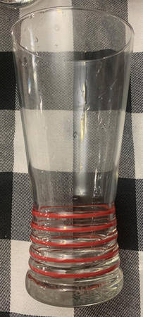 Fiesta Cinnabar (Intro 2000) Glassware Iced Tea