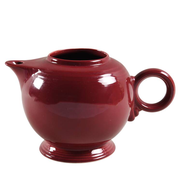 Fiesta Cinnabar (Intro 2000) Teapot No Lid