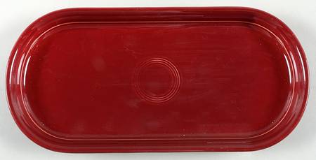 Fiesta Cinnabar (Intro 2000) 13" Oblong Tray