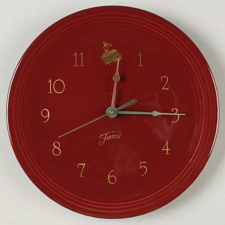 Fiesta Cinnabar (Intro 2000) Clock Plate