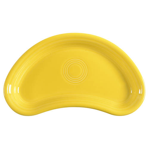 Fiesta Sunflower (Intro 2001) Bistro Crescent Salad Plate