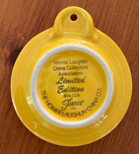 Fiesta Sunflower (Intro 2001) Ornament