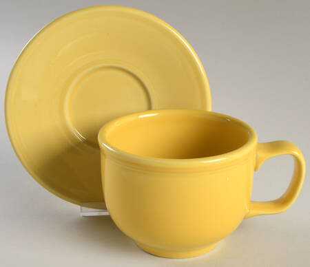 Fiesta Sunflower (Intro 2001) Jumbo Cup & Saucer Set