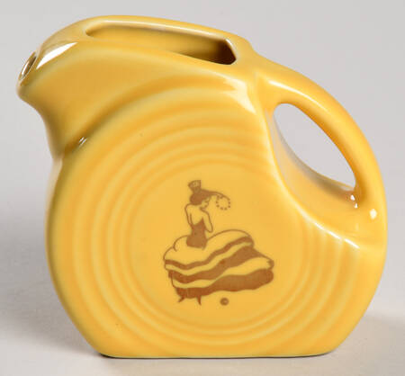Fiesta Sunflower (Intro 2001) Miniature Pitcher