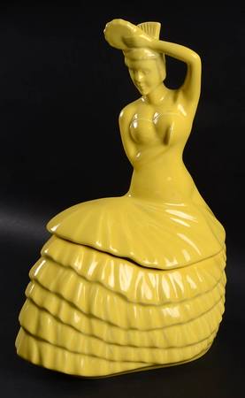 Fiesta Sunflower (Intro 2001) Figural Cookie Jar & Lid