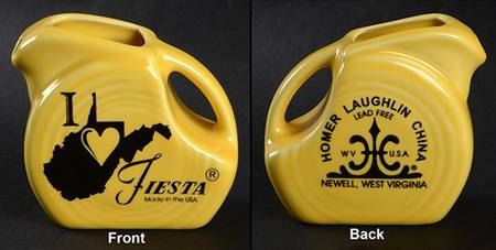 Fiesta Sunflower (Intro 2001) 4 Oz Pitcher w/I Love Fiesta