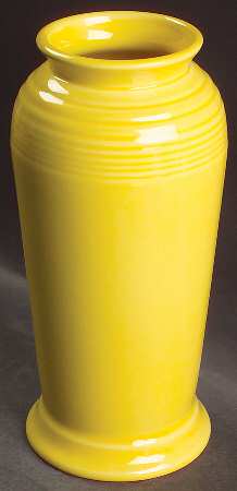 Fiesta Sunflower (Intro 2001) 9" Monarch Vase