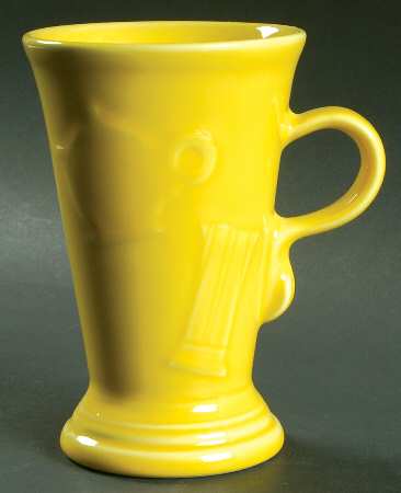 Fiesta Sunflower (Intro 2001) Pedestal Mug