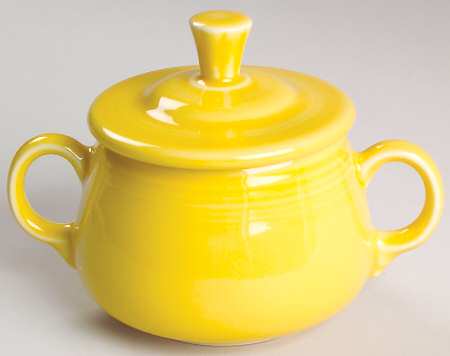 Fiesta Sunflower (Intro 2001) Sugar Bowl & Lid