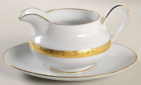 Chamberlain Gravy Boat & Underplate