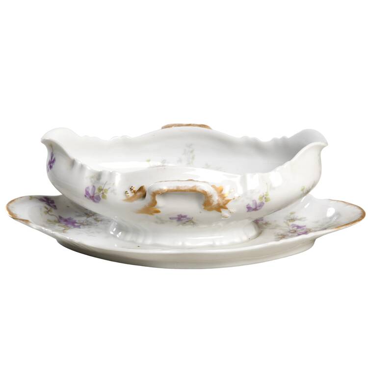 Schleiger 331G Gravy Boat with Attached Underplate