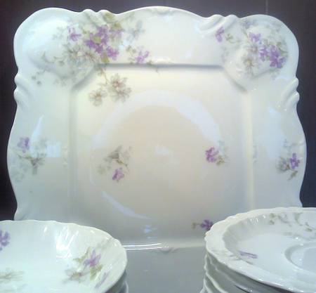 Schleiger 331G Square Cake Plate