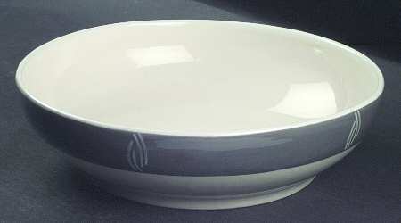 HNY1 Gray 11" Round Vegetable Bowl