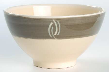 HNY1 Gray Fruit/Dessert (Sauce) Bowl