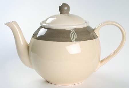 HNY1 Gray Teapot & Lid