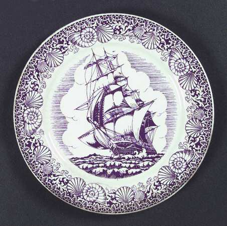 Famous Old Ships Mulberry by Homer Laughlin 