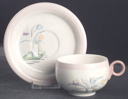 International Footed Cup & Saucer Set