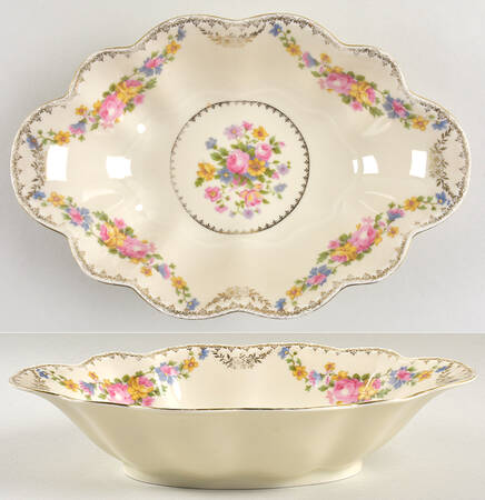 HWC12 9" Oval Vegetable Bowl