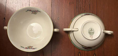 254 Flat Cream Soup Bowl