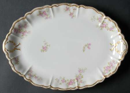 Schleiger 1131D 12" Oval Serving Platter