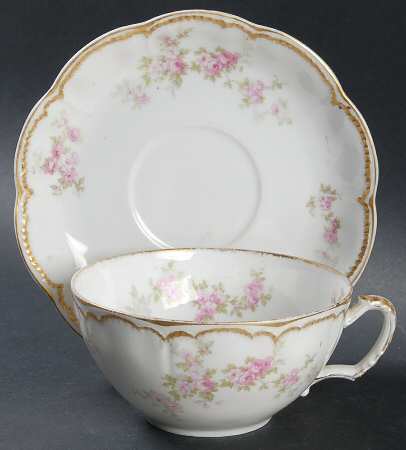 Schleiger 1131D Oversized Cup & Saucer Set