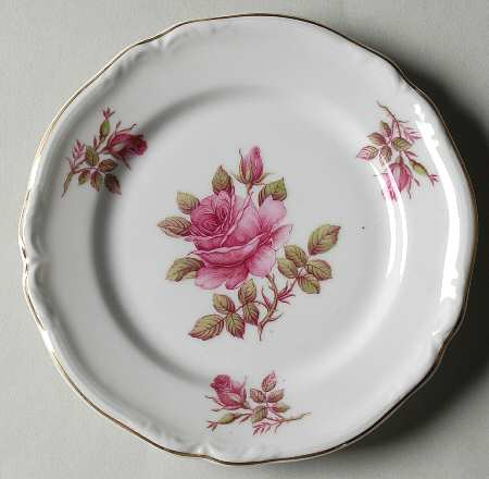 Briar Rose Bread & Butter Plate