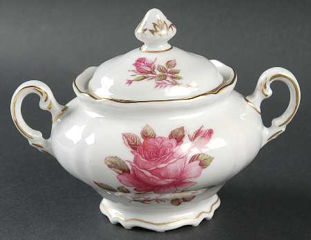 Briar Rose Sugar Bowl & Lid
