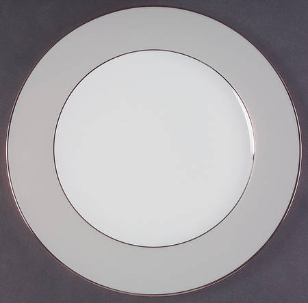 Clair de Lune (No Arches, Gray Matte Rim) Service Plate (Charger)
