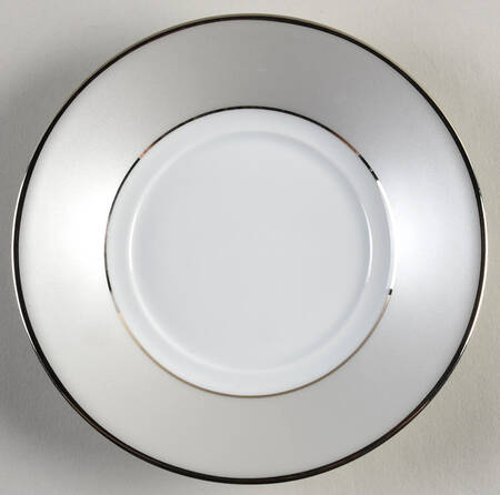 Clair de Lune (No Arches, Gray Matte Rim) Saucer