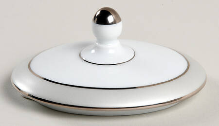 Clair de Lune (No Arches, Gray Matte Rim) Lid for Coffee Pot