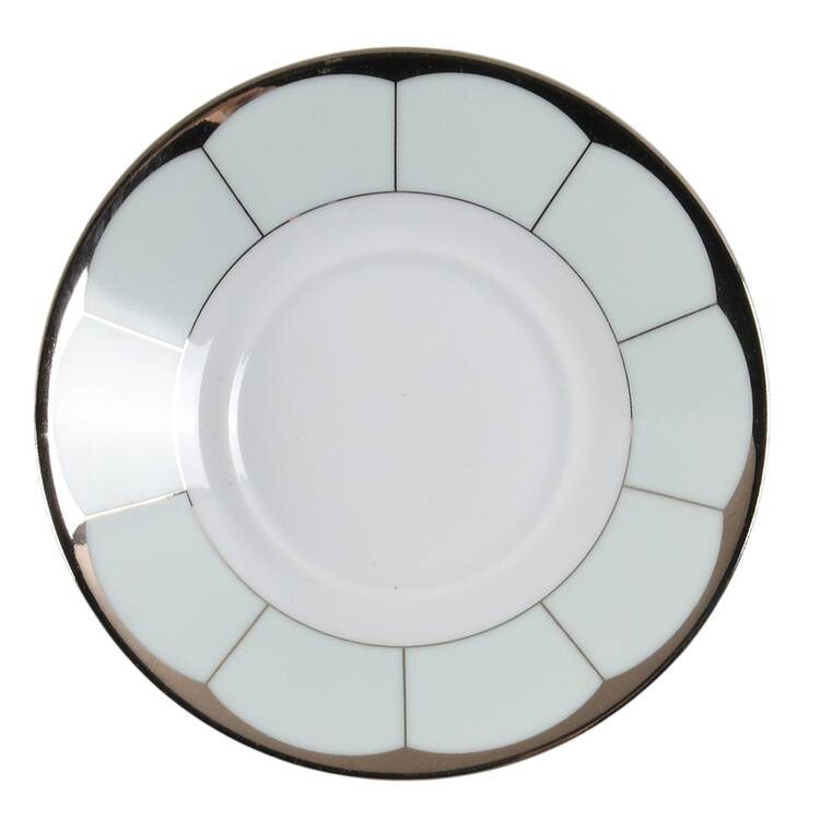 Illusion Celadon (Menthe) Saucer for Demitasse Cup