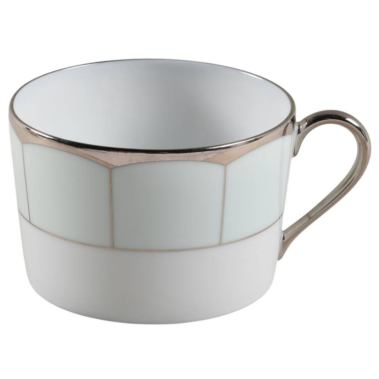 Illusion Celadon (Menthe) Flat Cup