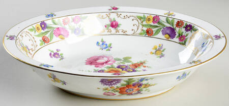 Dresden Sprays (Smooth) 9" Oval Vegetable Bowl