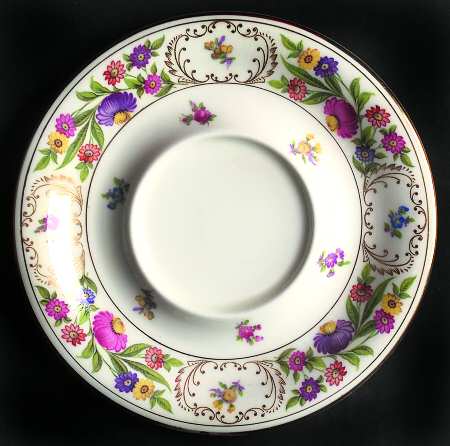 Dresden Sprays (Smooth) Saucer for Cream Soup Bowl