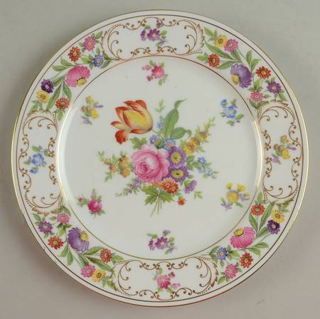 Dresden Sprays (Smooth) Salad Plate