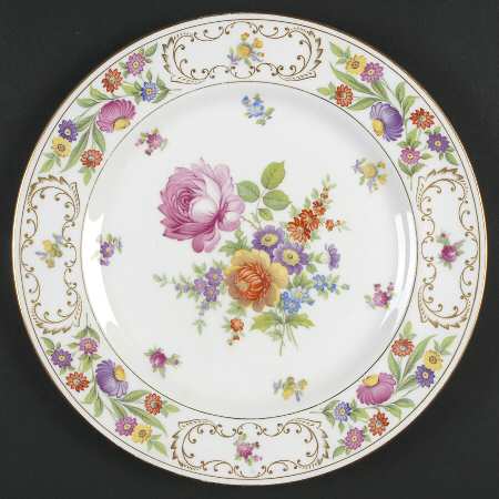 Dresden Sprays (Smooth) Dinner Plate