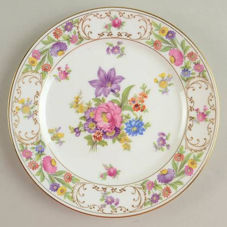 Dresden Sprays (Smooth) Salad Plate