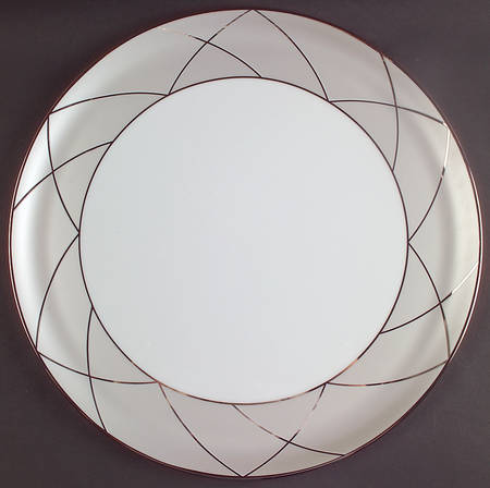 Clair De Lune (Platinum Arches) Cake Plate