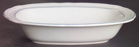 Floral Expressions (Japan, Floral Center) 10" Oval Vegetable Bowl