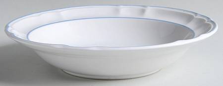 Floral Expressions (Japan, Floral Center) Rim Soup Bowl